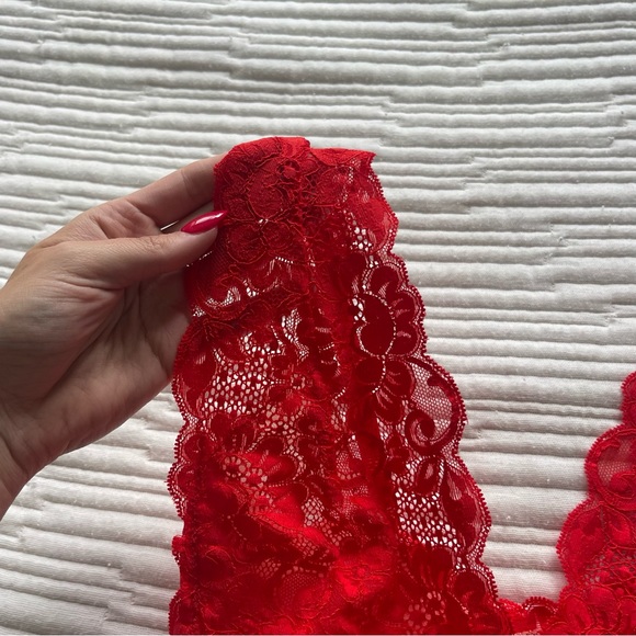 We Are HaH Cherry Red Bodysuit - Picture 4 of 5